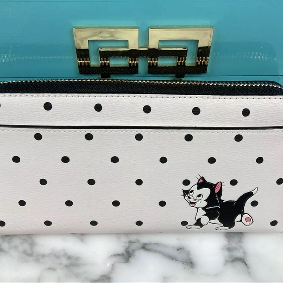 disney x kate spade new york other minnie mouse large continental wallet - Picture 8 of 10